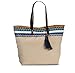 Produktbild Fabrizio Strandtasche mit Bordüre (beige)