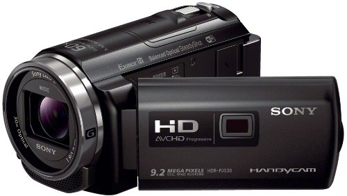 Sony PJ530E Full HD Camcorder with Built In Projector - Black
