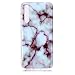 Produktbild Silikon Hülle für Huawei P20 Pro Tasche und Display Schutz Folie ,OYIME Violett & Weiß Marmor Muster Glitter Optik Weich Dünn Schlank Slim Fest Komplett Handyhülle Etui Original Marble Case Cover Bumper Zubehör für Huawei P20 Pro