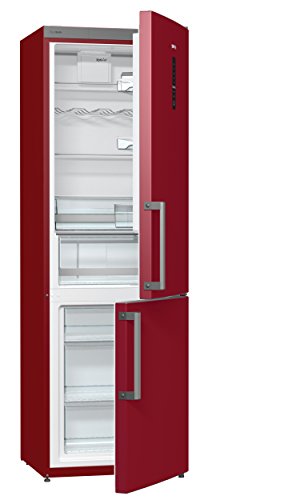 Gorenje RK 6193 LR Khl-Gefrier-Kombination / A+++ / Hhe 185 cm / Khlen: 227 L / Gefrieren: 95 L / burgundy / TouchControl-Display / FrostLess / Colour Edition