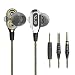 Produktbild granvela V1S High Definition Dual Driver in-Ear, Geräuschreduzierende in-Ear Kopfhörer mit Mikrofon, ergonomischer Komfort Stereo-Kopfhörer
