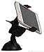 Universal 360 Degree Rotating Car / Desk Mount Mobile Holder Mobile Phone Stand Compitable For Sony Xperia C5 Ultra Dual -Black RS.194.00
