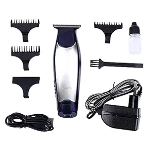 Concepta Professionals Design Perfect Shaver And Haircut Rechargeable Beard And Moustaches Hair Machine And Trimming With Cord And Without Cordless Use (Silver Colour)