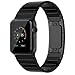 Produktbild Apple Watch 42mm Armband,Sanday Premium Edelstahl Band Straps für Apple Watch 42mm Series 3/Series 2/Series 1,Neu Schwarz