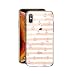 Produktbild HULI Design Case Hülle für Apple iPhone X/XS Handy im rosa Anker Design - Handyhülle aus TPU Silikon - Schutzhülle klar im maritim Muster Kreuzfahrt Anchor - Transparent und Slim für Dein Smartphone