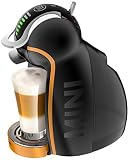 De'Longhi Dolce Gusto Genio 2 EG 466 - Cafetera automática, color negro y naranja