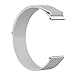 Produktbild Band für Fitbit Versa,BEETEST Mode Edelstahl Mesh Ersatz Armbanduhr Band Armband Magnetische Schließung für Fitbit Versa Smart Watch Silber