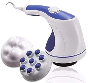 Dhruheer New Pain Relief Relex Spin Tone Full Body Massager || Powerful Vibrating Whole Body Massager || Muscles Pain Relief Fat Burning Weight Reduces Machine || Head Face Neck Back Leg Stress Relief