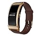 Produktbild AI Watch Armbanduhr, Blutdruckmessung, Herzfrequenz-Monitor, Bluetooth, Synchronisation mit LG/Samsung/Huawei/Xiaomi/iPhone iOS, Android, gold