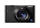 Sony DSC-RX100 V Digitalkamera (20,1 Megapixel, Stacked Exmor RS Cmos Sensor, 40-Fach Zeitlupe, Anti-Distortion Verschluss, 24-70 mm Zeiss Vario-Sonnar T) schwarz - 