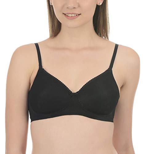 Lace Padded Non-Wired Full Coverage T-Shirt Bra
