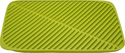 Joseph Joseph - Flume - Tapis Egouttoir Silicone - Grand Modèle - Vert