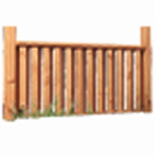 Preisvergleich Produktbild Karibu Frontelement für Terrassenüberdachungen douglasie