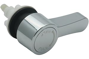Fluidmaster PRO750UK Toilet Cistern Dual Flush Lever Handle Chrome - C360108 (Previously C519)