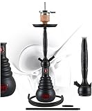Shisha AMY Deluxe (690 Bk-Bk) modernes Klicksystem mit Hot Screen