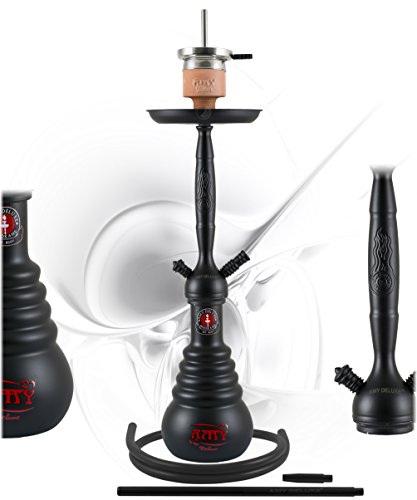 Shisha AMY Deluxe (690 Bk-Bk) modernes Klicksystem mit Hot Screen
