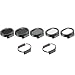 Produktbild Neewer 5-teiliges Filterset für DJI Spark Drohne Quadcopter - Neutrale Dichte ND4 ND8 ND16, Ultraviolett UV, Zirkularpolarisator CPL-Filter mit 2 Adaptern, Mehrfachbeständige Beschichtung (MRC)