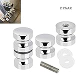 ⭐LEICHT ZU REINIGEN: Sie sind aus Edelstahl. Selbst wenn Staub vorhanden ist, wischen Sie ihn vorsichtig ab. Sparen Sie Zeit und Mühe, es ist die perfekte Wahl für jede Küchen- oder Badezimmertür.