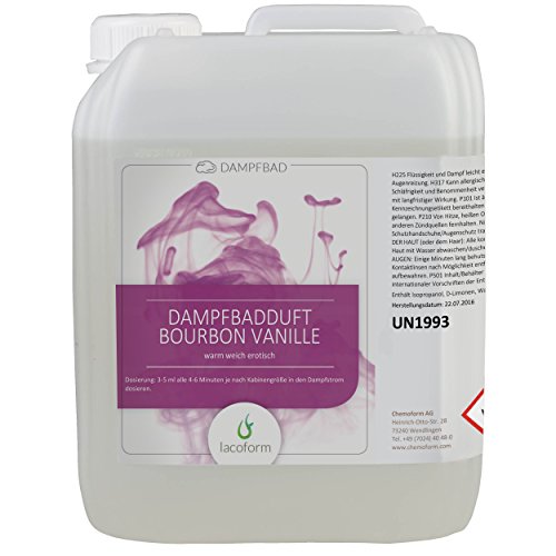 Preisvergleich Produktbild Lacoform Dampfbadduft Bourbon Vanille 5 Liter