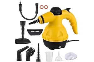 Portable Handheld Steam Cleaner Set, Multifunctional High Temperature Pressurized Steam Cleaning Machine with 9PCS Accessory for Kitchen Sofa Bathroom Car Window