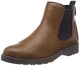  MARCO TOZZI Damen 25497-21 Chelsea Boots, Braun (Cognac Ant.Com 372), 39 EU
