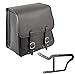 Produktbild Buffalo bag sacoche de selle "boston"-capacité 28 l; côté gauche pour hD softail halterung- fixe en cuir (noir)