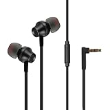 Envent Beatz ET-EPIE307 BK Wired Earphones with Mic (Black)