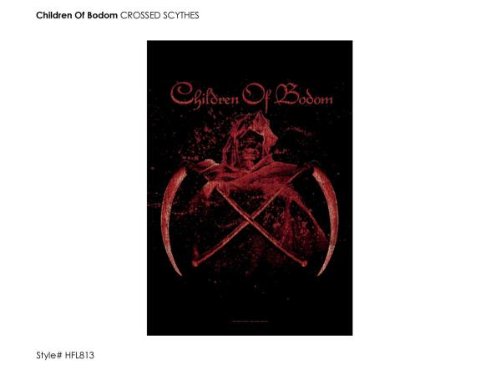 Preisvergleich Produktbild Children of Bodom - Crossed Scythes Flagge