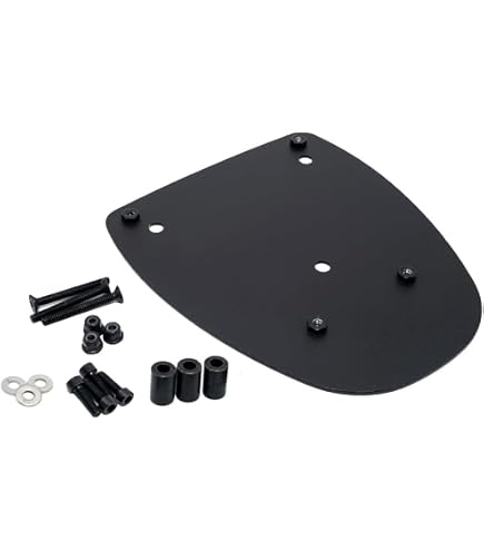 Plaque Universelle Givi Monolock Z113C2 - Fixation Pour Top Case Moto - Nylon Solide
