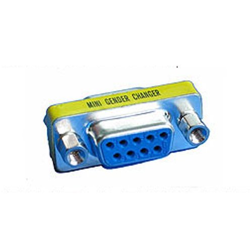 9 Pin Buchse Serie RS232 Gender Changer Adapter