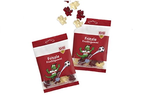 Preisvergleich Produktbild Stuttgart VfB Gummibären, Fruchtgummi FRITZLE 125 g
