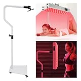 Amnool 400 Leds 660nm Red Li-ght The-rapy Modular Connectivity Time Setting Eliminate Wrinkles Shrink Pores Improve Joint Back Pain Muscle Fatigue And Soreness