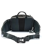 SHOWTIMEZ Gürteltasche Schwarze Wasserabeweisende Bauchtasche Hüfttasche als Daypack Taille Tasche für Morgen Laufen Reisen Wandern -