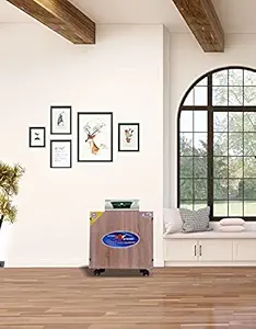 Z-iy-ko Single Inverter Battery Trolley (Castle Oak)