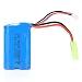 Produktbild NEXGADGET Originale 7,4V 850mAh Wiederaufladbare Lithium-Batterie Ersatzakku für FY01 FY02 FY03 9300 RC Car Funkferngesteuertes Modellauto 1:18 Maßstab