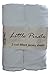 2 x Baby Cot Fitted sheet 60x120 100% Jersey Cotton - White