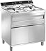 Produktbild GAM Gastro Doppel Friteuse FRF212 18000 Watt 400 Volt Edelstahl Unterbau ***NEU***