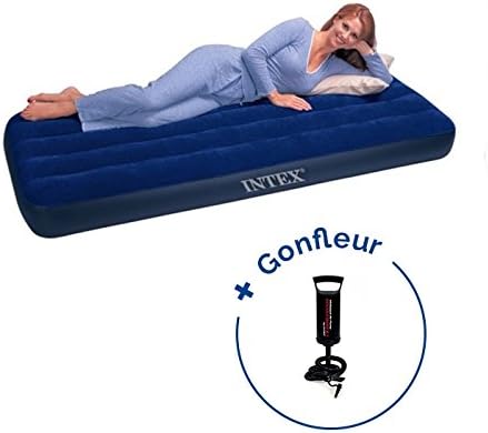 Intex INTEX Classic Downy Airbed 191 x 120 x 22 cm for Hand Pump Pack 0,9l