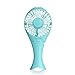 Produktbild FSCZHLK Ventilator Fan Neu Tragbare Handheld Mermaid Fans wiederaufladbare Klimaanlage USB Kühler Fan 1500mah Klimaanlage Faltbare Lüfter   Sky Blue
