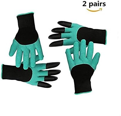 SYSI Gardening Gloves, Barehand Sensitivity Garden Slim-fit Work Gloves With Digging Claws for Garden and Household Tasks, Pruning Roses Household and Garden Tool Gloves, Best Gift Idea for Gardeners (2)