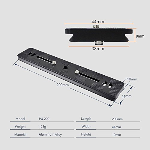 Ofertas para MENGS® PU200 1/4'' Quick Release Plate para la cámara de
Arca Swiss en Amazon