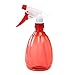 Produktbild Kumkey Sprüher Sprühflasche 500ml mit Sprühkopf Friseur Flasche Sprüher Blumen Pflanzen Nährlösung Wasser Sprayer Wassersprüher Für Reinigung Haare Salon Pflanzen Blumen Zerstäuber (Rot)