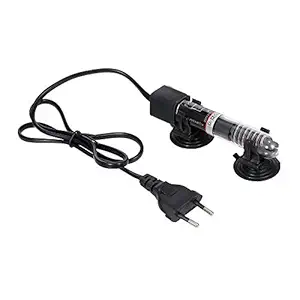 pekdi Mini Aquarium Heater Submersible Auto Thermostat Heater Fish Tank Water Heater Quartz Tube with Suction Cups