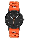 s.Oliver Unisex Erwachsene-Armbanduhr SO-3293-PQ