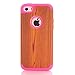Produktbild casefirst Ultra-Lightweight Thin iPhone 5c Phone Case Protective Case Skin TPU Phone Case for iPhone 5c Hot Pink 