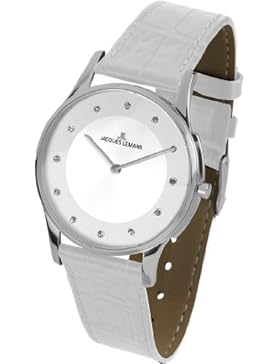 Jacques Lemans Damen-Armbanduhr XS london classic Analog Quarz Leder 1-1778G
