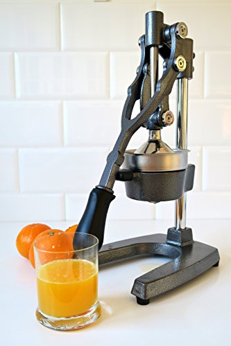 Hand – SAFTPRESSE für Orangen, Granatapfel, Zitrusfrüchte, neues Modell 2017 Edelstahlpresse, Juicer, CJ105.1 original workingHOUSE® - 5