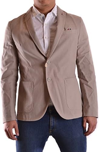 Manuel Ritz Men's Mcbi325019o Beige Cotton Blazer