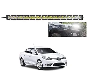 PRIKNIK Fog Light/Led Bar/Work Light Bar Spot Beam with Bracket Compatible with Renault Fluence