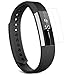Produktbild Displayschutzfolie Fitbit Alta hr, Qianyou 2 PCS Fitbit Alta HR Weich Schutzfolie Stoßfest HD Anti-Blase Anti-Fingerprint 9H Displayfolie Panzerfolie für fitbit alta Smart Watch, Pack of 2-Transparent